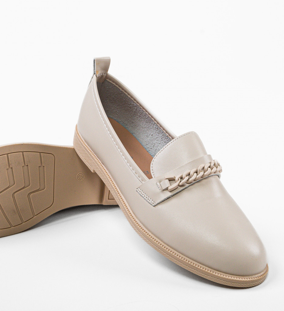 Pantofi Casual Kalanz Bej - Confort și Stil - imagine 7