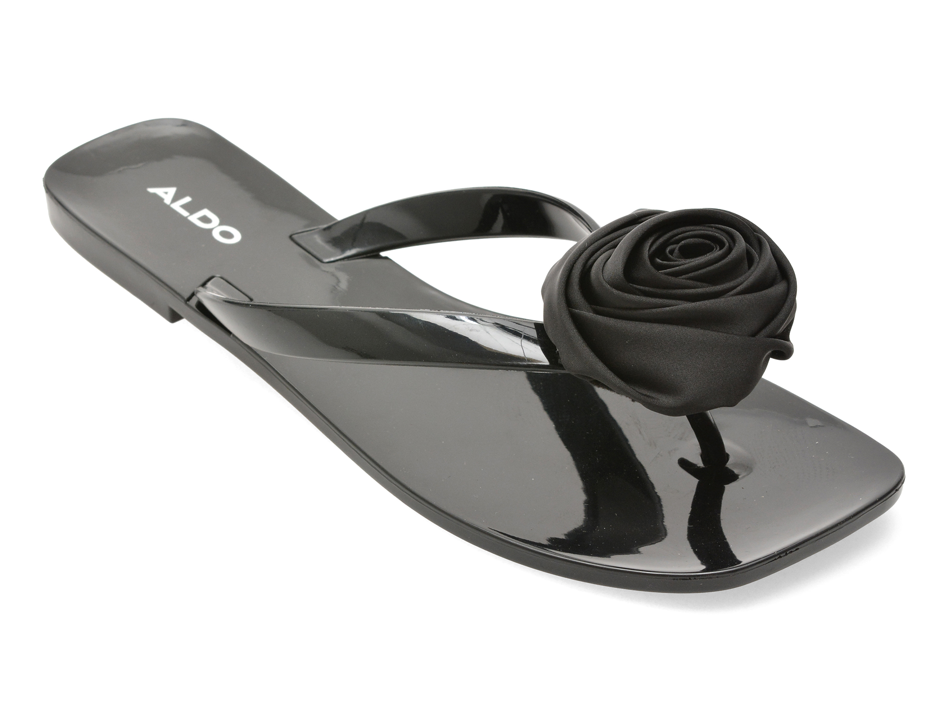 Papuci ALDO Negri Edelinna 001 PVC