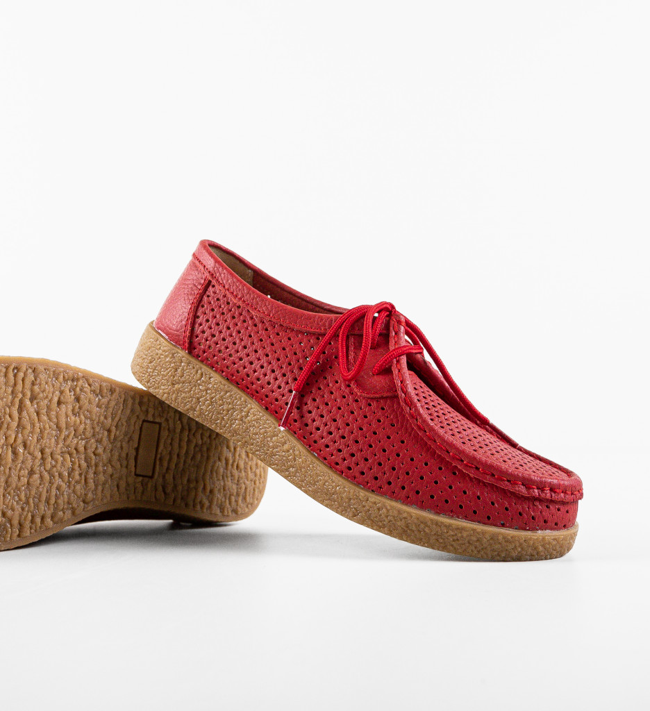 Pantofi Casual Yorker Rosii - Stil și Confort - imagine 7