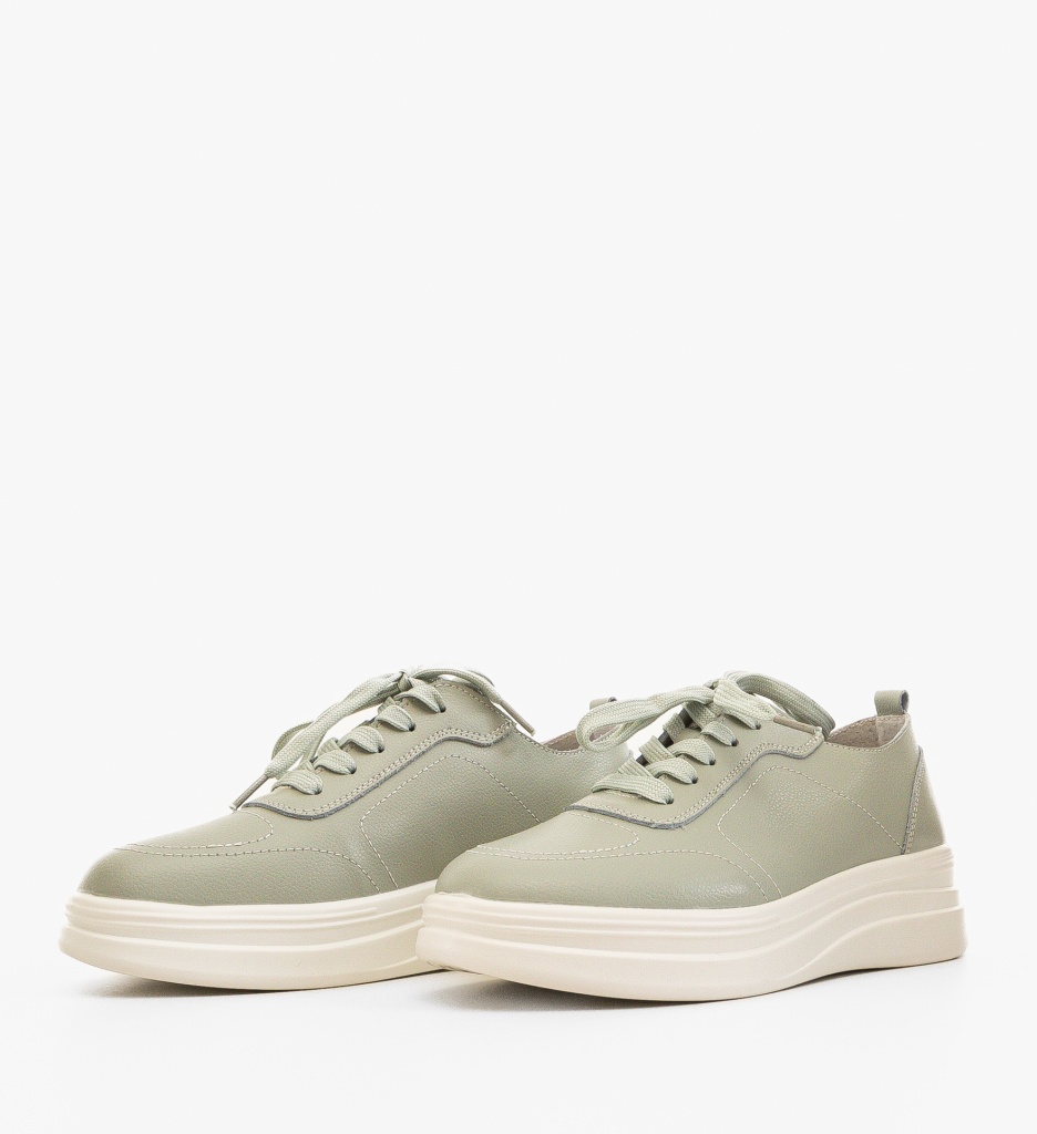 Sneakers Dama Haley Verzi | Confort și Stil - imagine 6