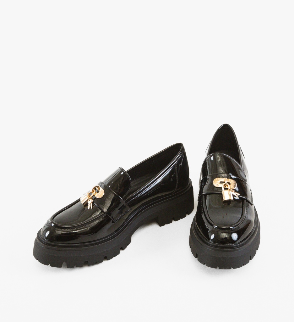 Pantofi Casual Dama Kennbre Negru - imagine 4