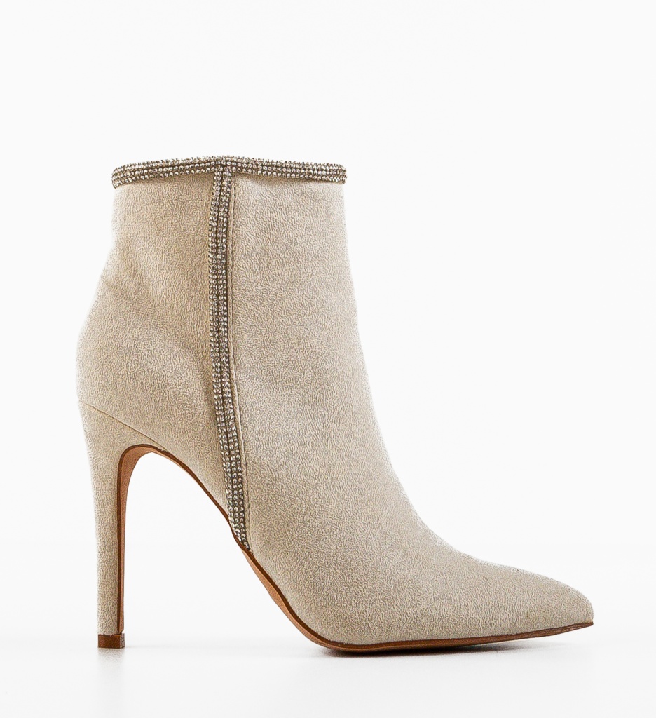 Botine Dama Albe Mwen - Eleganță și Confort - imagine 4