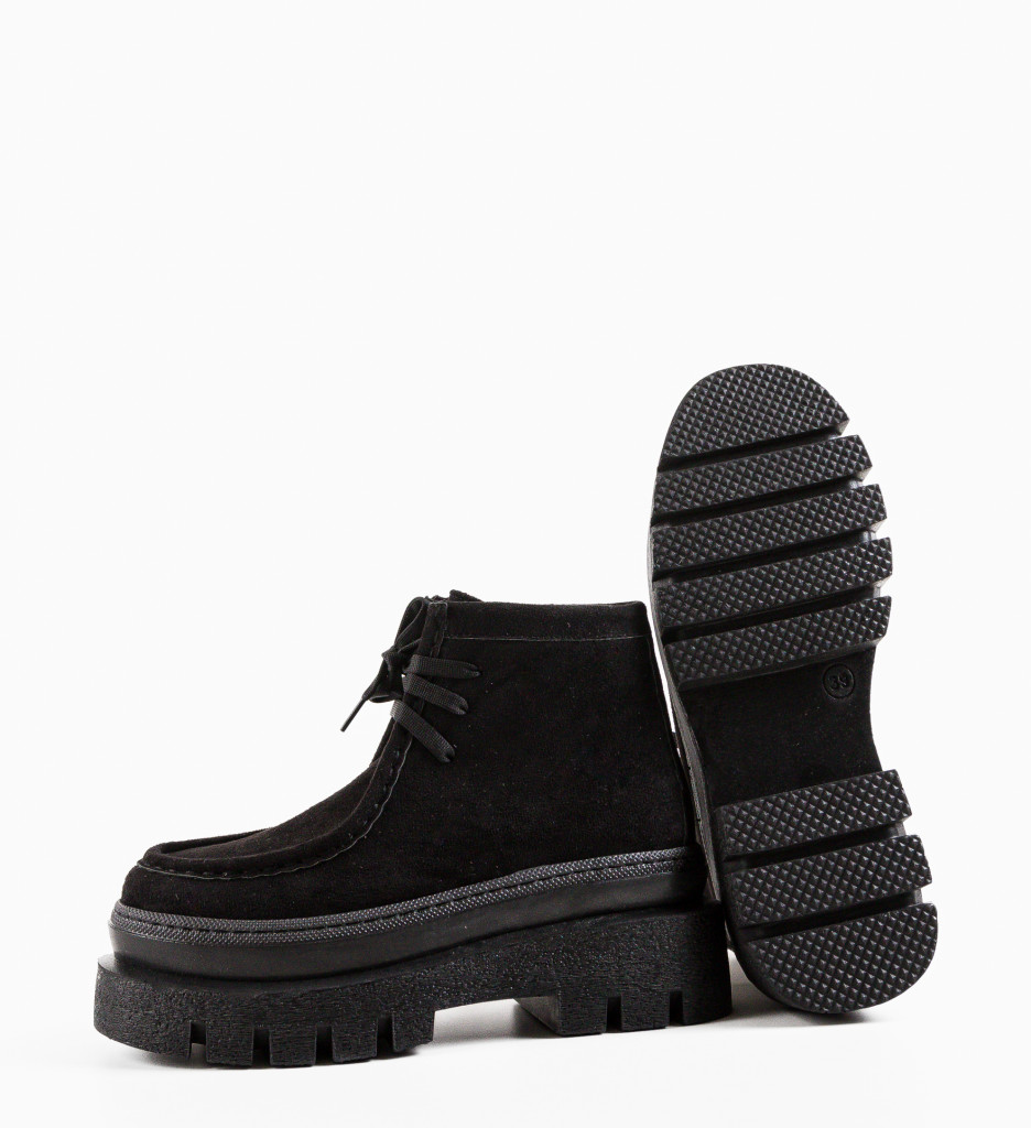 Ghete Dama Pissa Negre 2 | Eleganță și Confort - imagine 9
