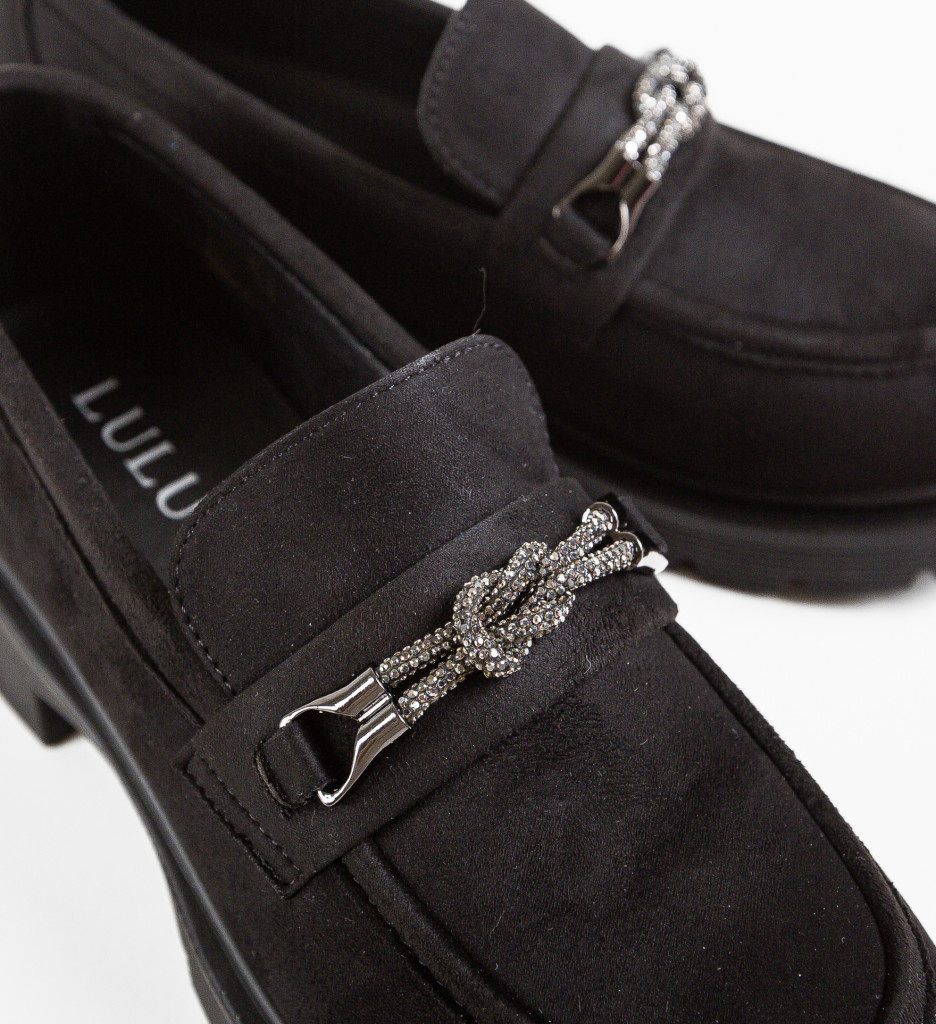 Pantofi Casual Rishi Negri 2 - Confort Stilat - imagine 8