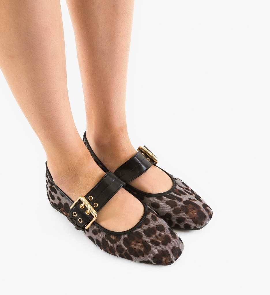 Balerini Dama Duffy Animal Print | Stil Casual
