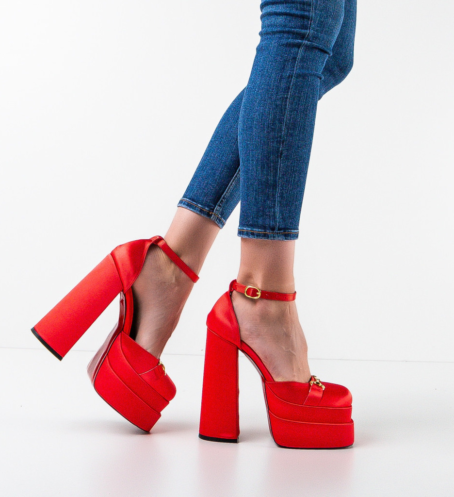 Pantofi Dama Toc Rosii Versoma | Eleganță Asigurată - imagine 4