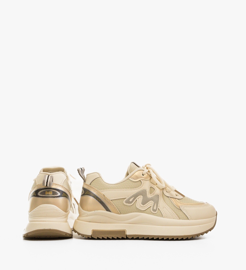 Sneakers Bello Bej - Confort și Stil Zilnic - imagine 5