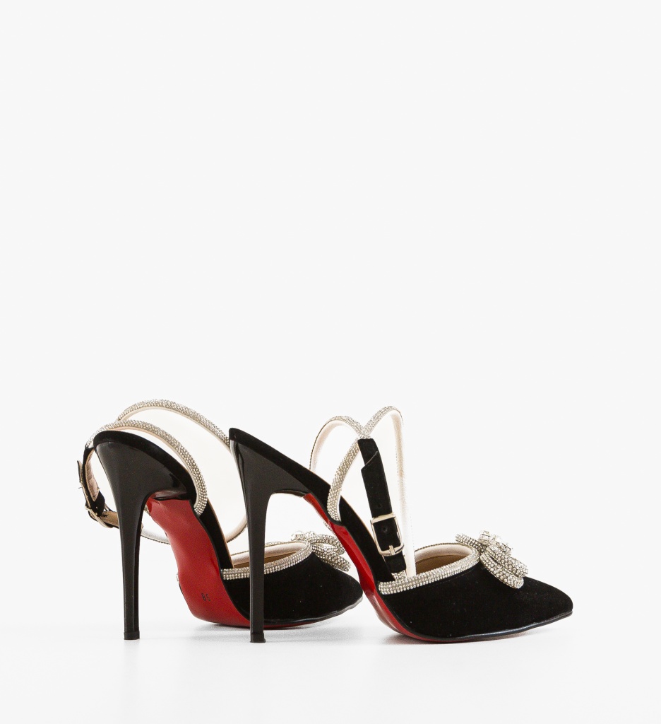 Pantofi Toc Konect Negri | Stil și Eleganță - imagine 3