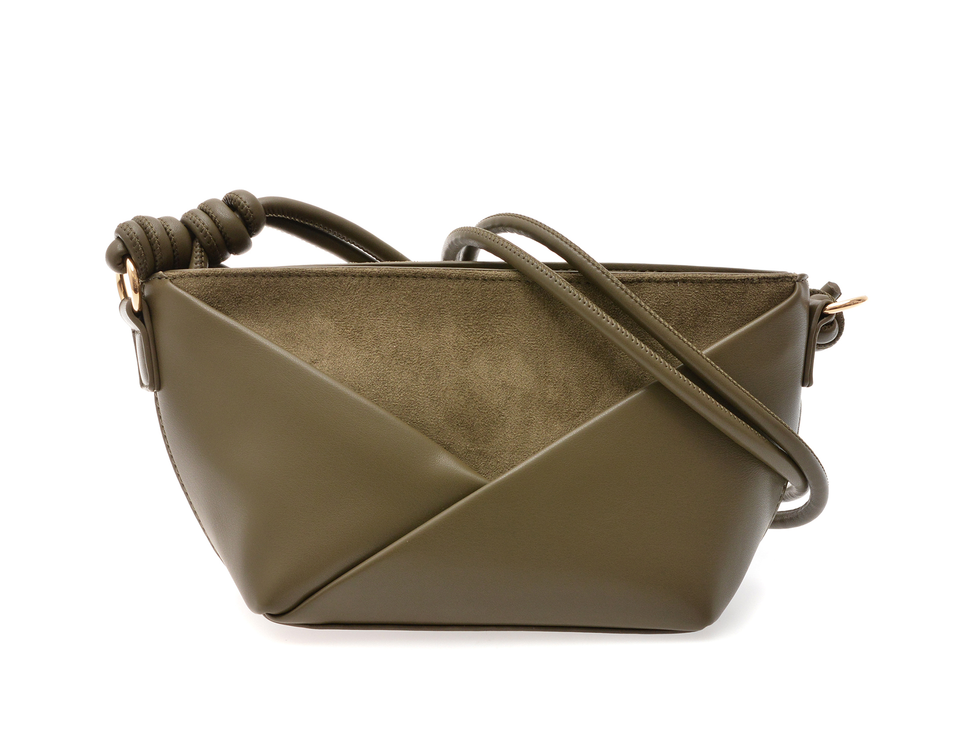 Geanta Call It Spring Kaki Piele Ecologica