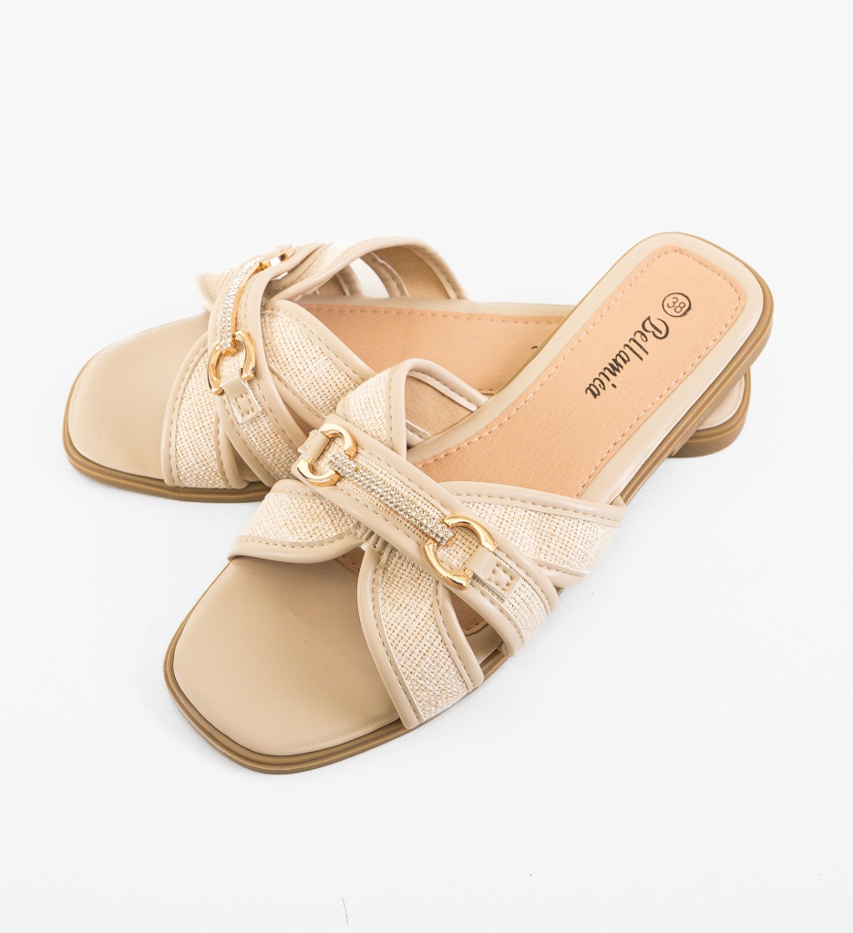 Papuci Gibson Bej | Confort pentru Zilnic - imagine 4