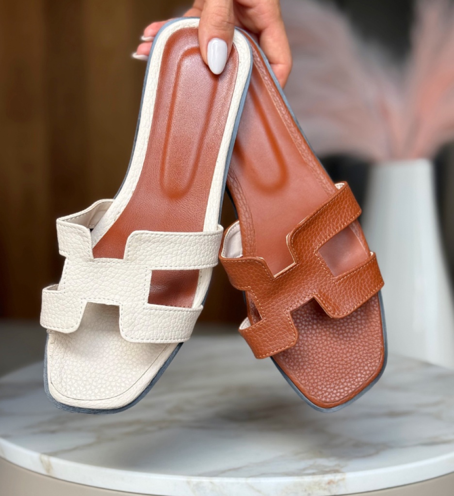 Papuci Dama Mermosa Camel - Eleganță și Confort - imagine 4