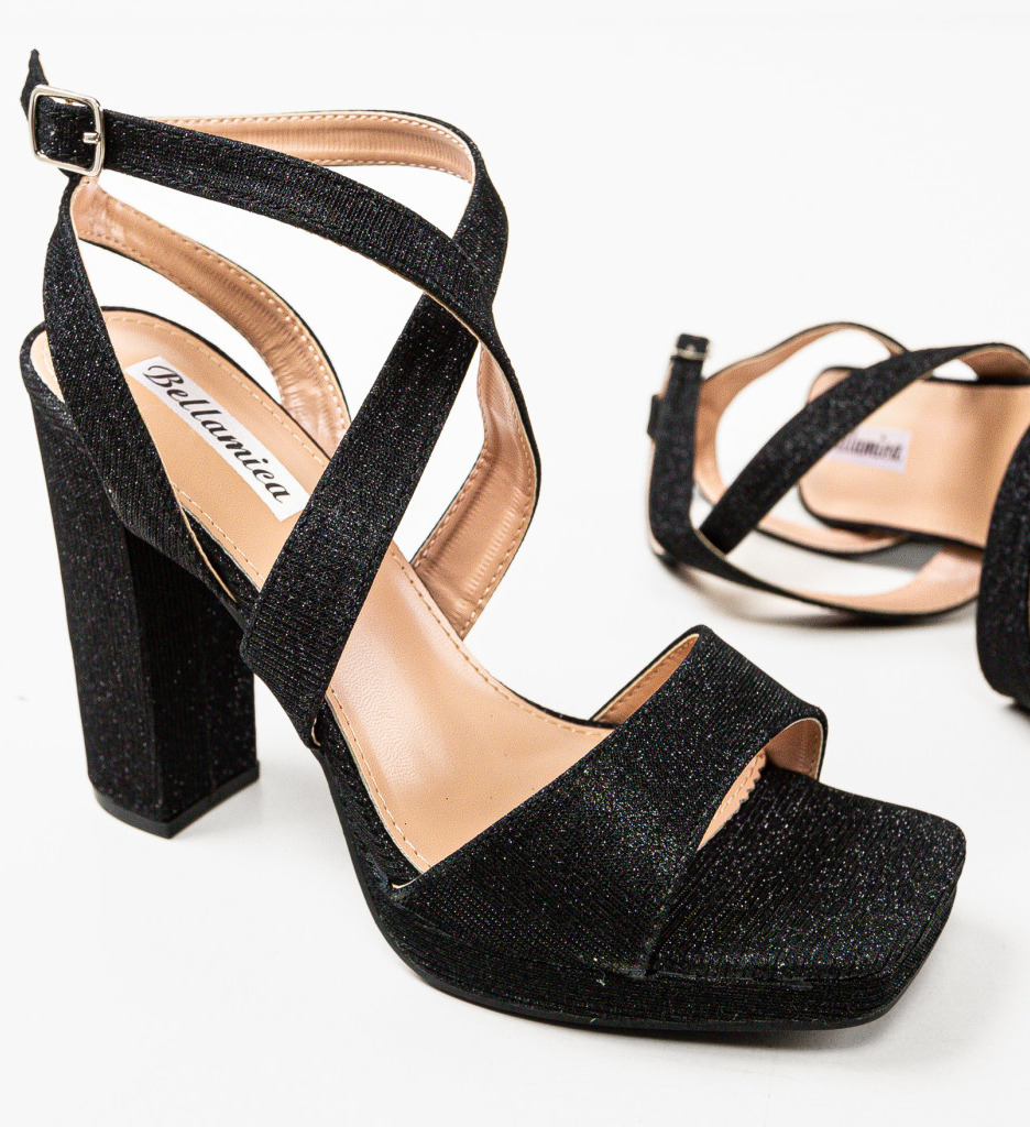 Sandale Florence Negre - Eleganță și Stil - imagine 5