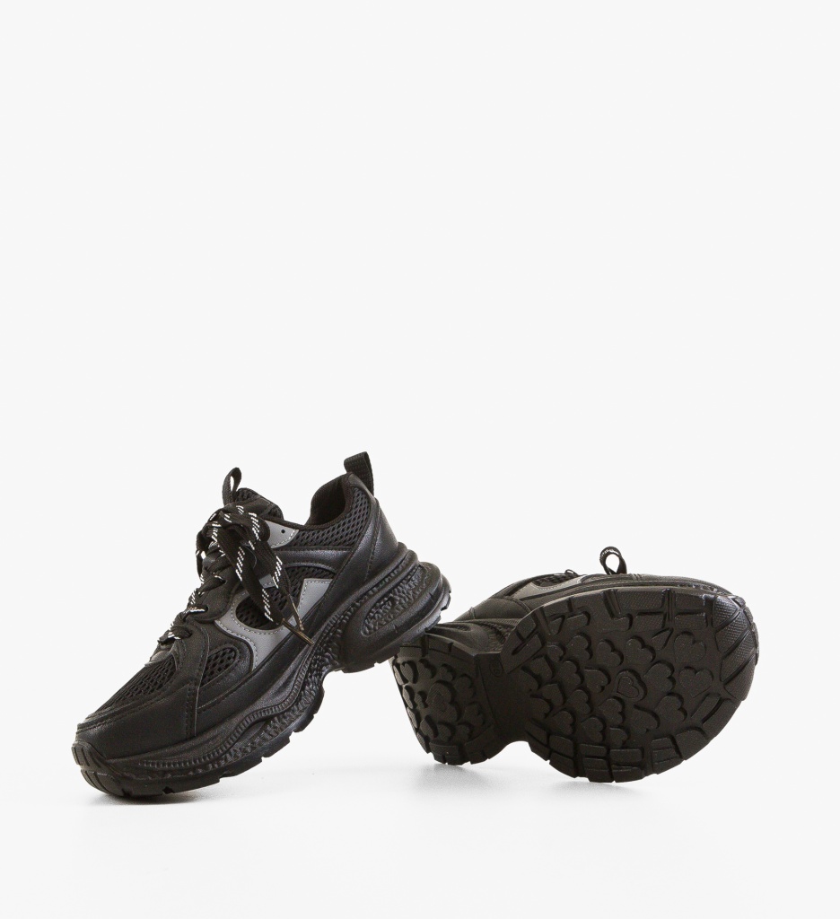 Sneakers Dama Yntere Negri - Confort și Stil - imagine 8