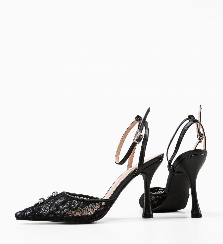 Pantofi Karmen Negri - Eleganță și Stil - imagine 7