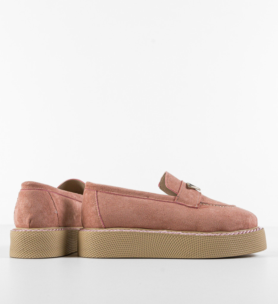 Pantofi Casual Krikri Roz - Confort și Stil - imagine 3
