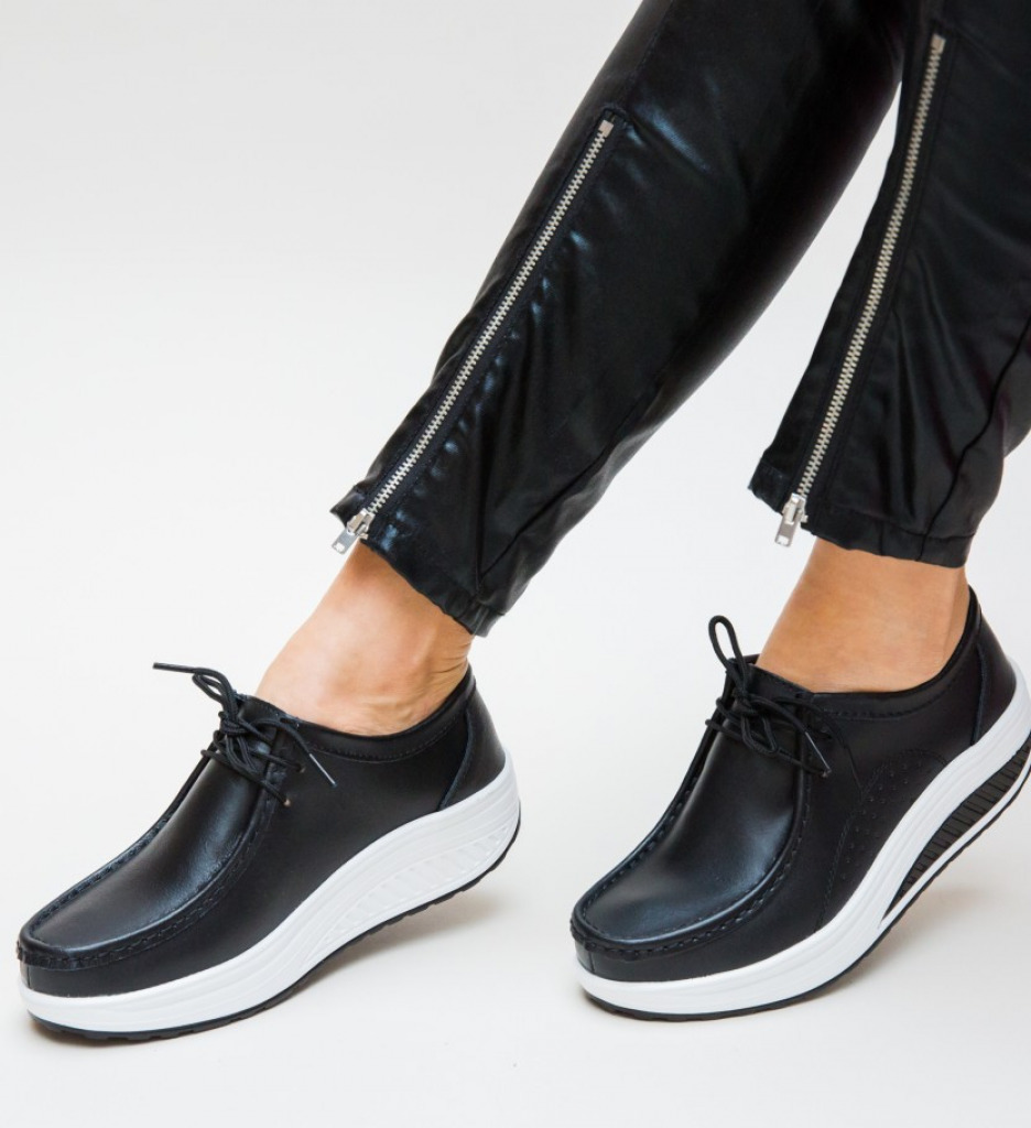 Pantofi Casual Roly Negri - Confort și Stil - imagine 4