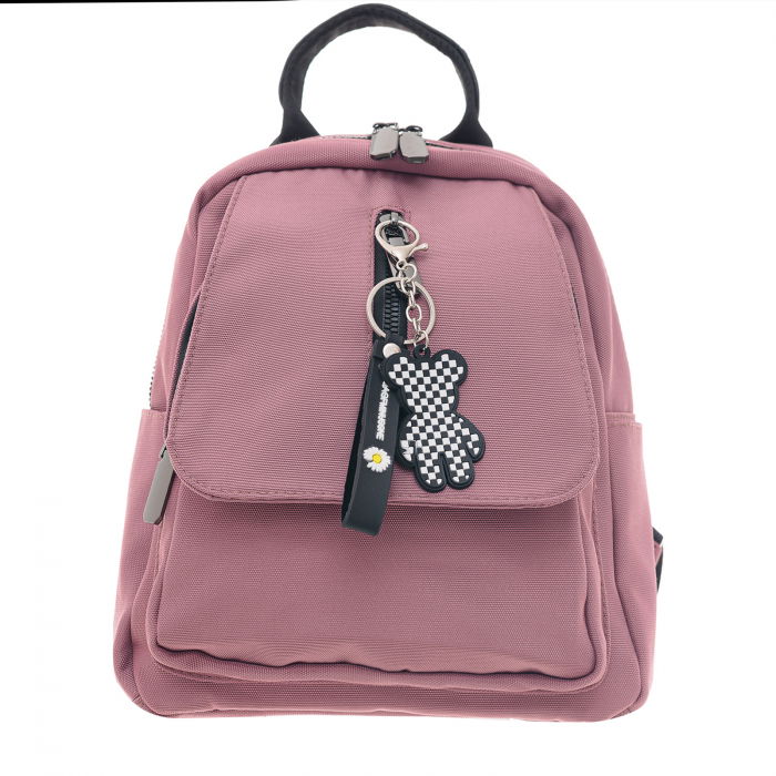 Rucsac Roz Chic Shopika | Design Elegant