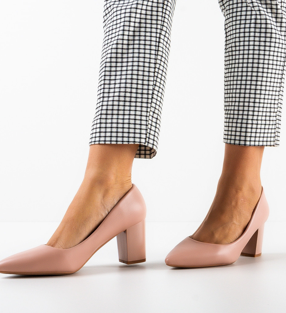 Pantofi Dama Boyleb Roz - Eleganță și Stil - imagine 2