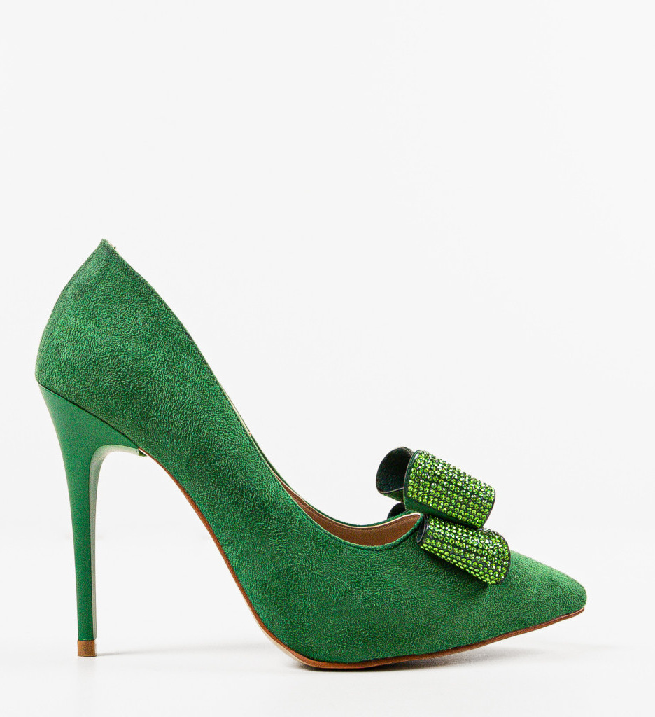 Pantofi cu Toc Farma Verzi - Eleganță Asigurată - imagine 4
