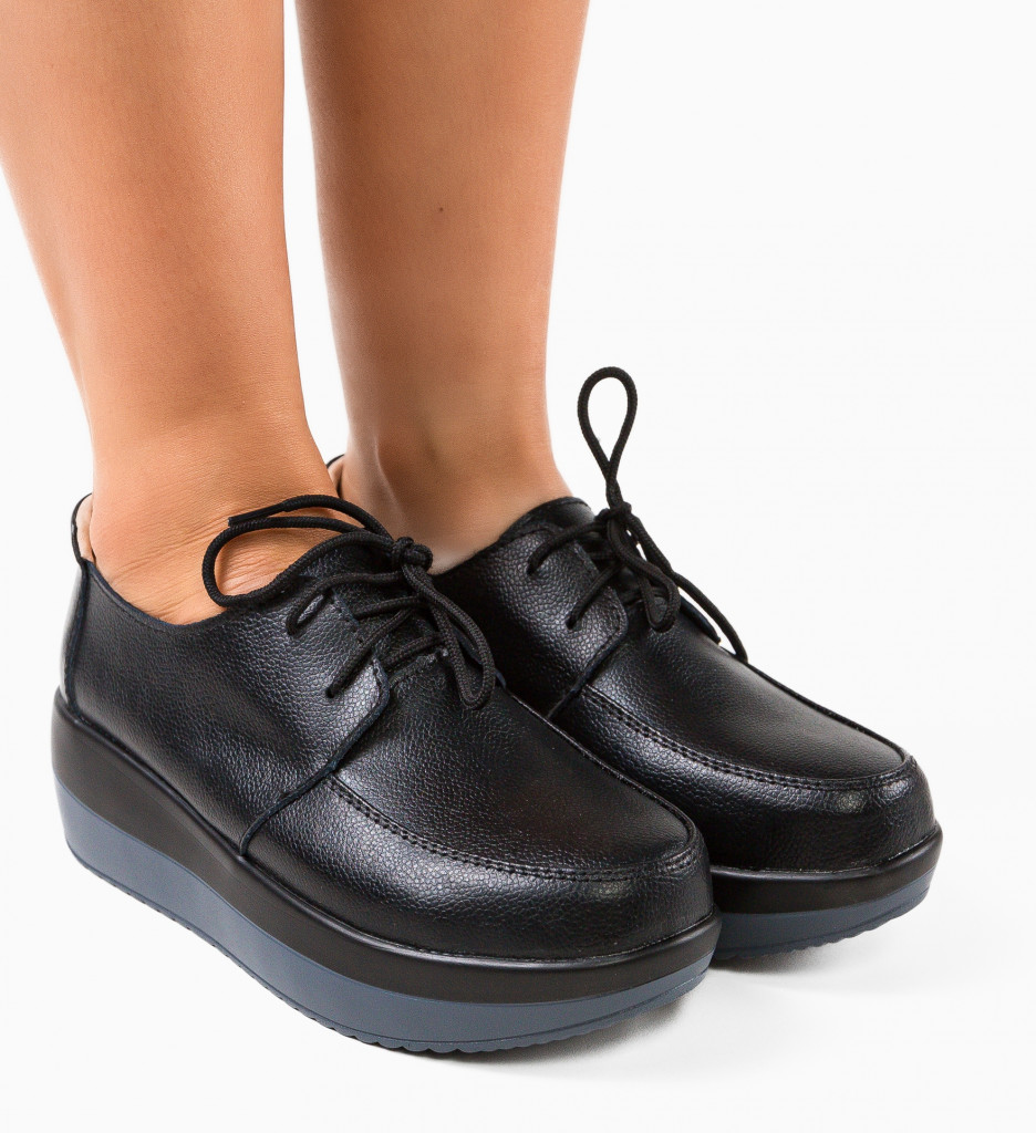 Pantofi Casual Negri - Stil și Confort Zilnic - imagine 9