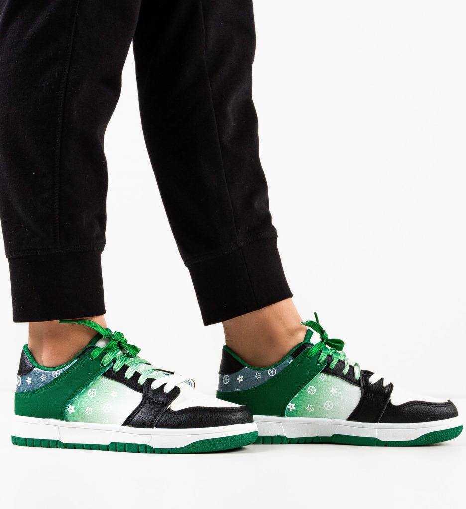 Sneakers Dama Kobe Verzi - Confort și Stil - imagine 3