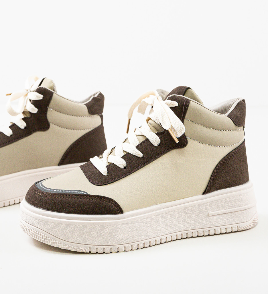 Sneakers Dama Sedio Gri - Confort și Stil - imagine 6