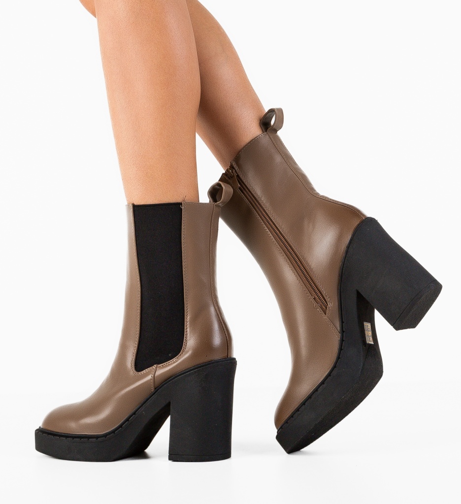 Botine Dama Justi Maro | Eleganță Urbană - imagine 2