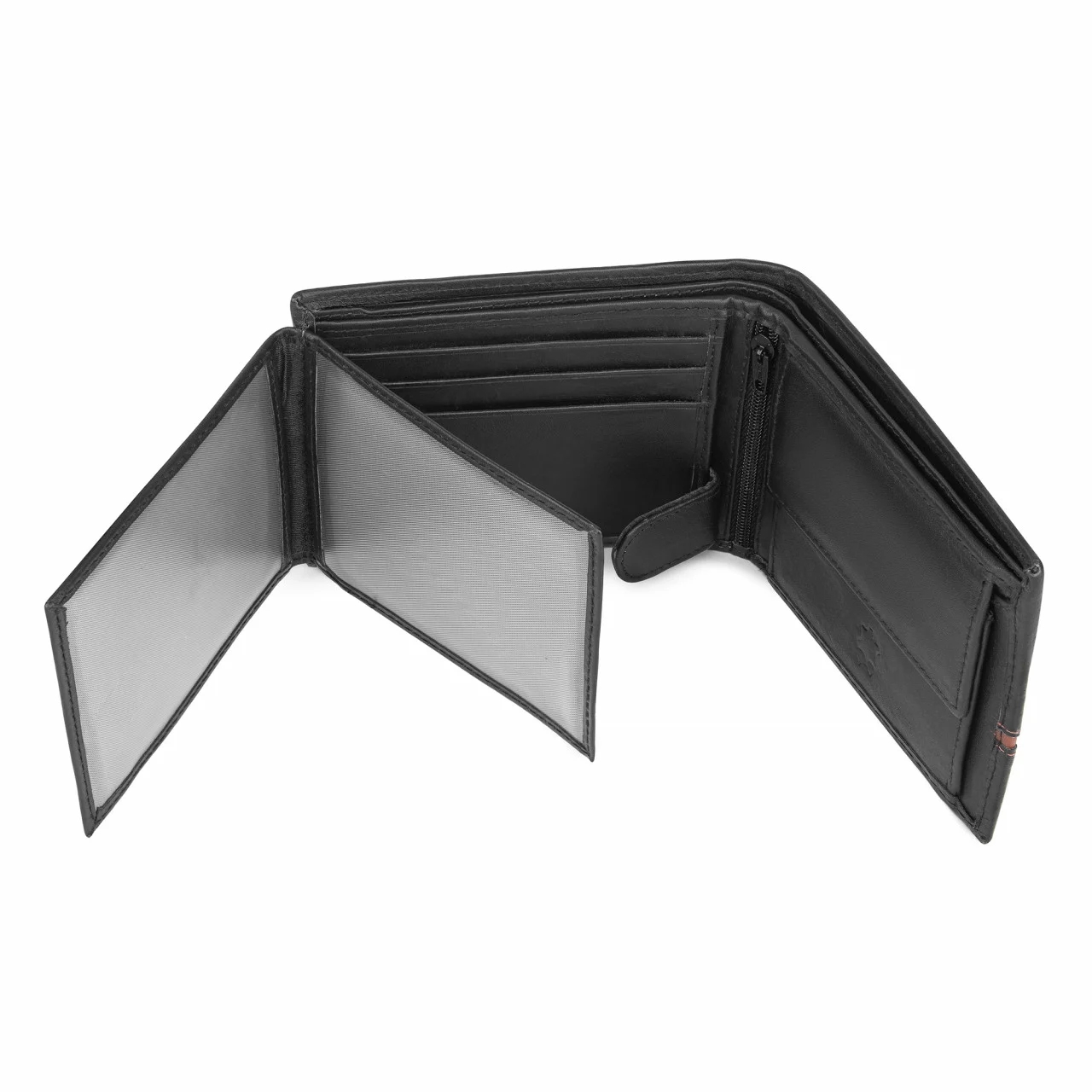 Set Barbati Ronno Piele Naturala Portofel si Curea - imagine 4