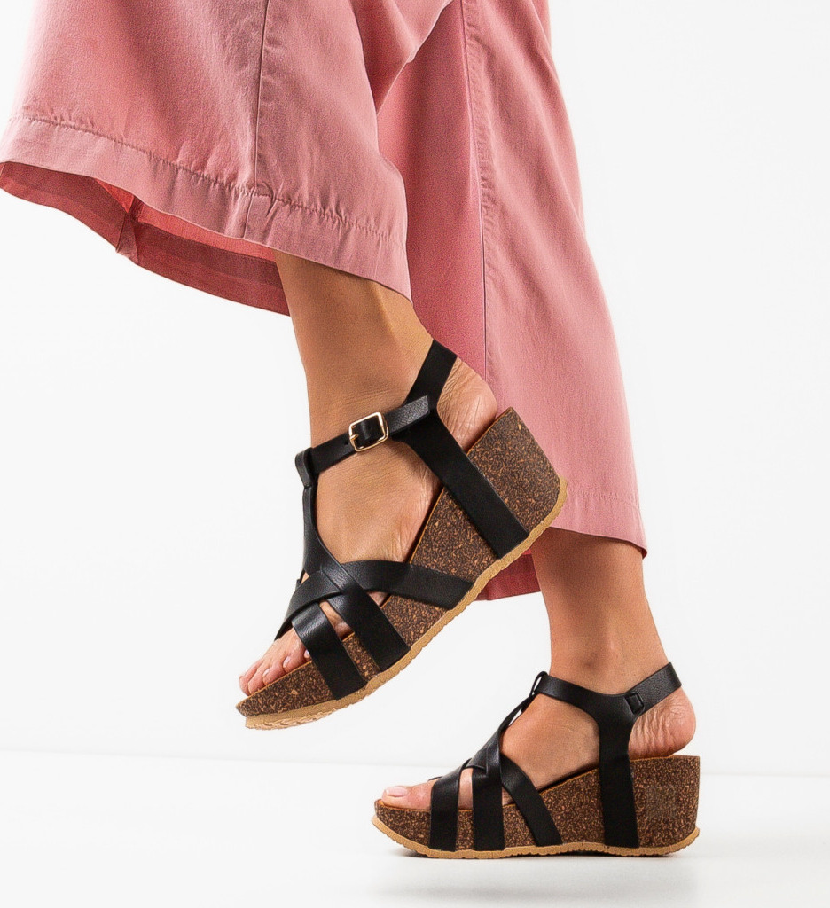 Platforme Dama Chelsea Negre | Stil si Confort - imagine 2