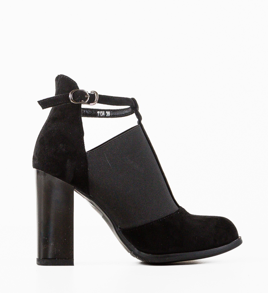Botine Celeste Negre - Eleganță și Stil - imagine 4