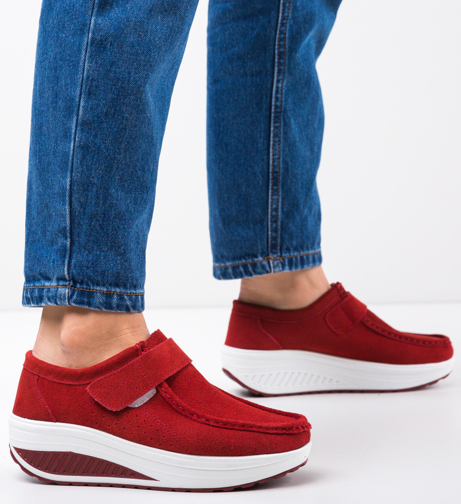 Pantofi Casual Marko Rosii | Stil și Confort