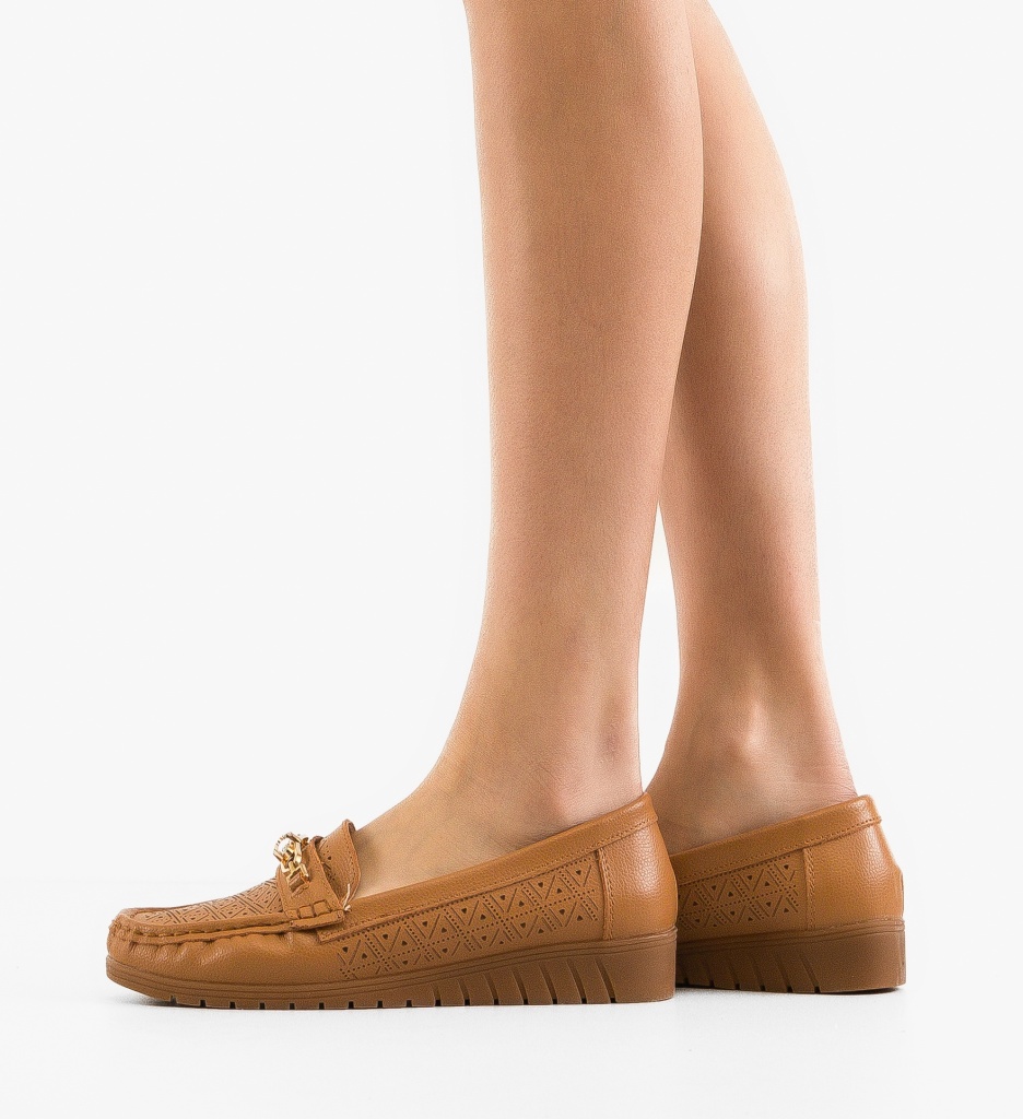 Espadrile Dama Chad Camel - Stil si Confort Casual - imagine 3