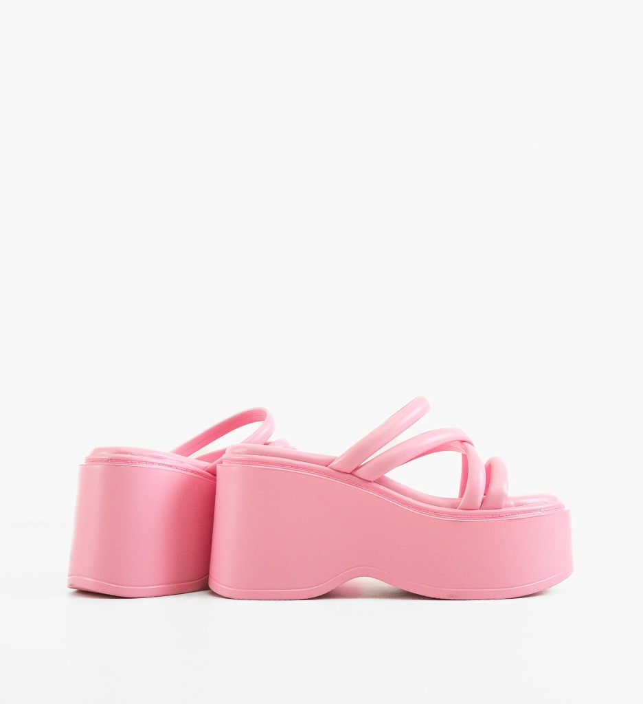 Platforme Dama Dante Roz - Stil și Confort - imagine 3