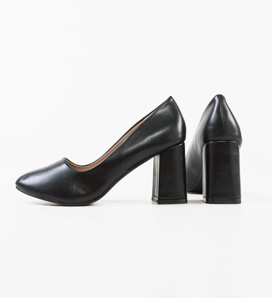 Pantofi dama Bright Negri 2 - Eleganță și Stil - imagine 12