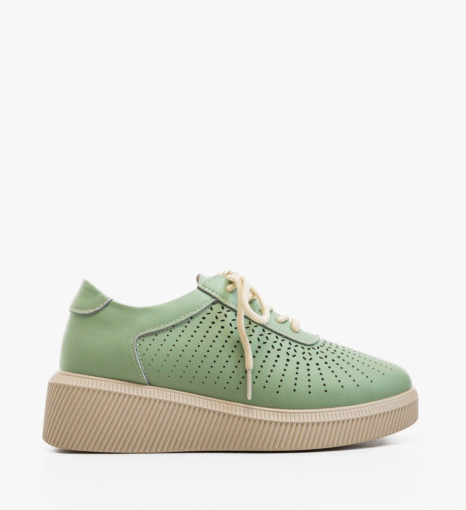 Pantofi Casual Lehe Verzi - Confort și Stil - imagine 6