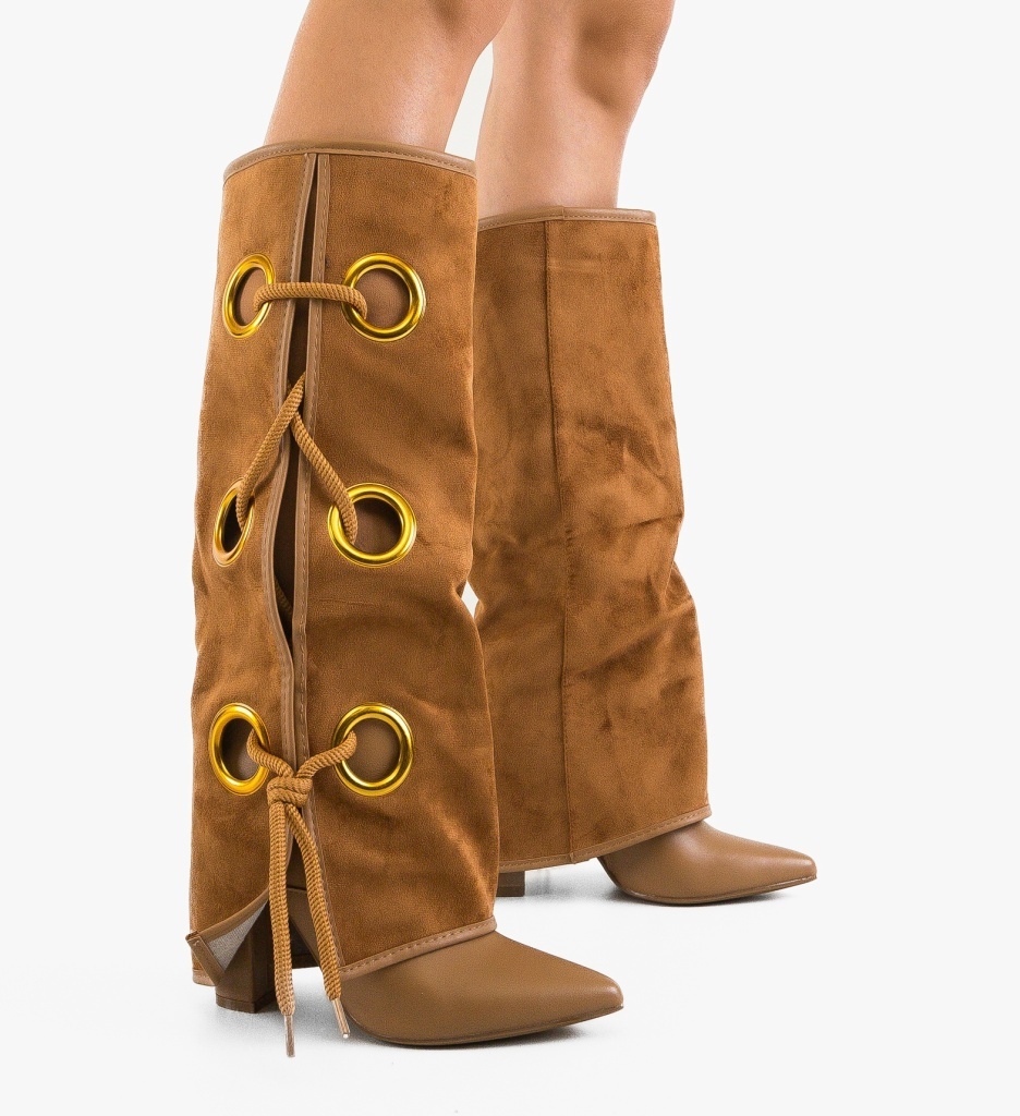 Cizme Dama Beard Camel | Stil si Confort - imagine 2