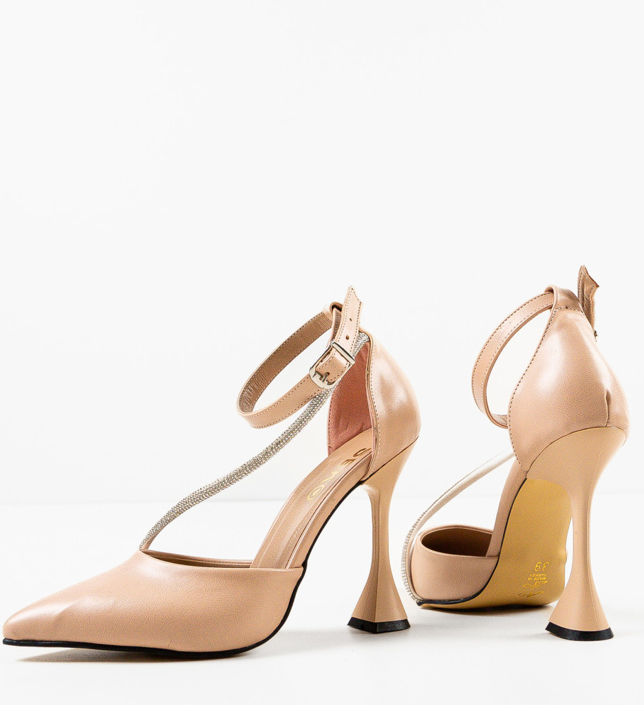 Pantofi Seray Bej | Eleganță și Stil - imagine 8