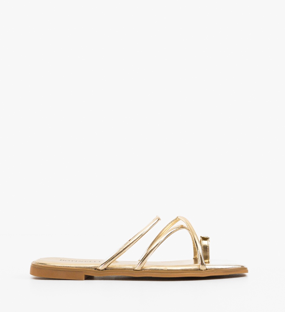 Papuci Dama Maddy Aurii - Eleganță și Stil - imagine 4