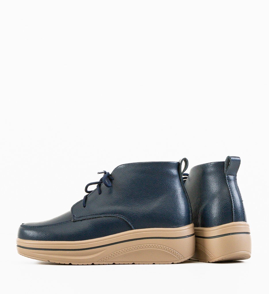 Pantofi Casual Bergamon Bleumarin - Confort și Stil - imagine 7