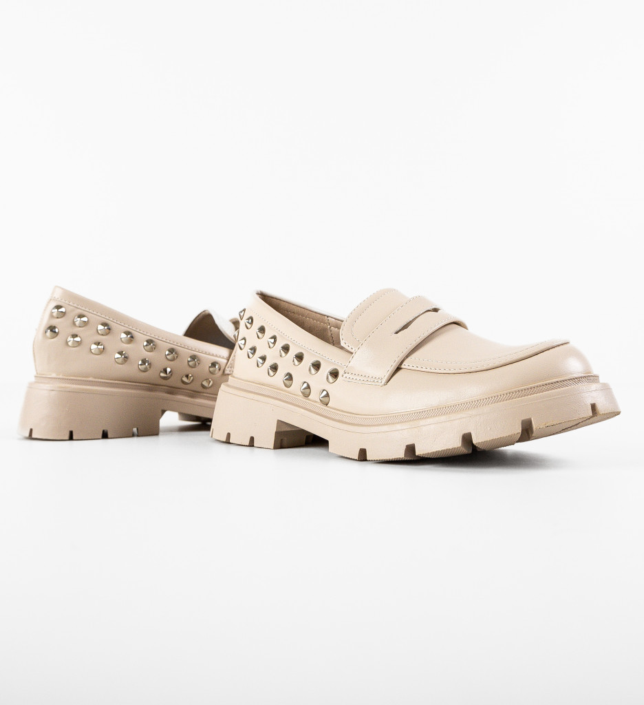 Pantofi Casual Bej - Confort și Stil Zilnic - imagine 8