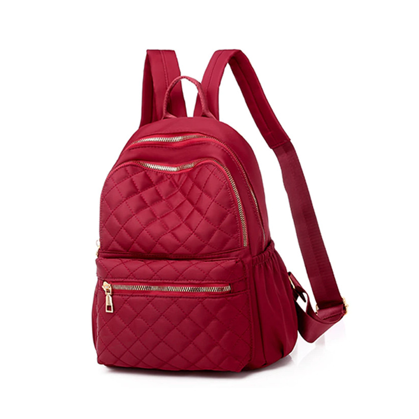 Rucsac dama Melli Pfy GT1838, rosu, textil - imagine 3