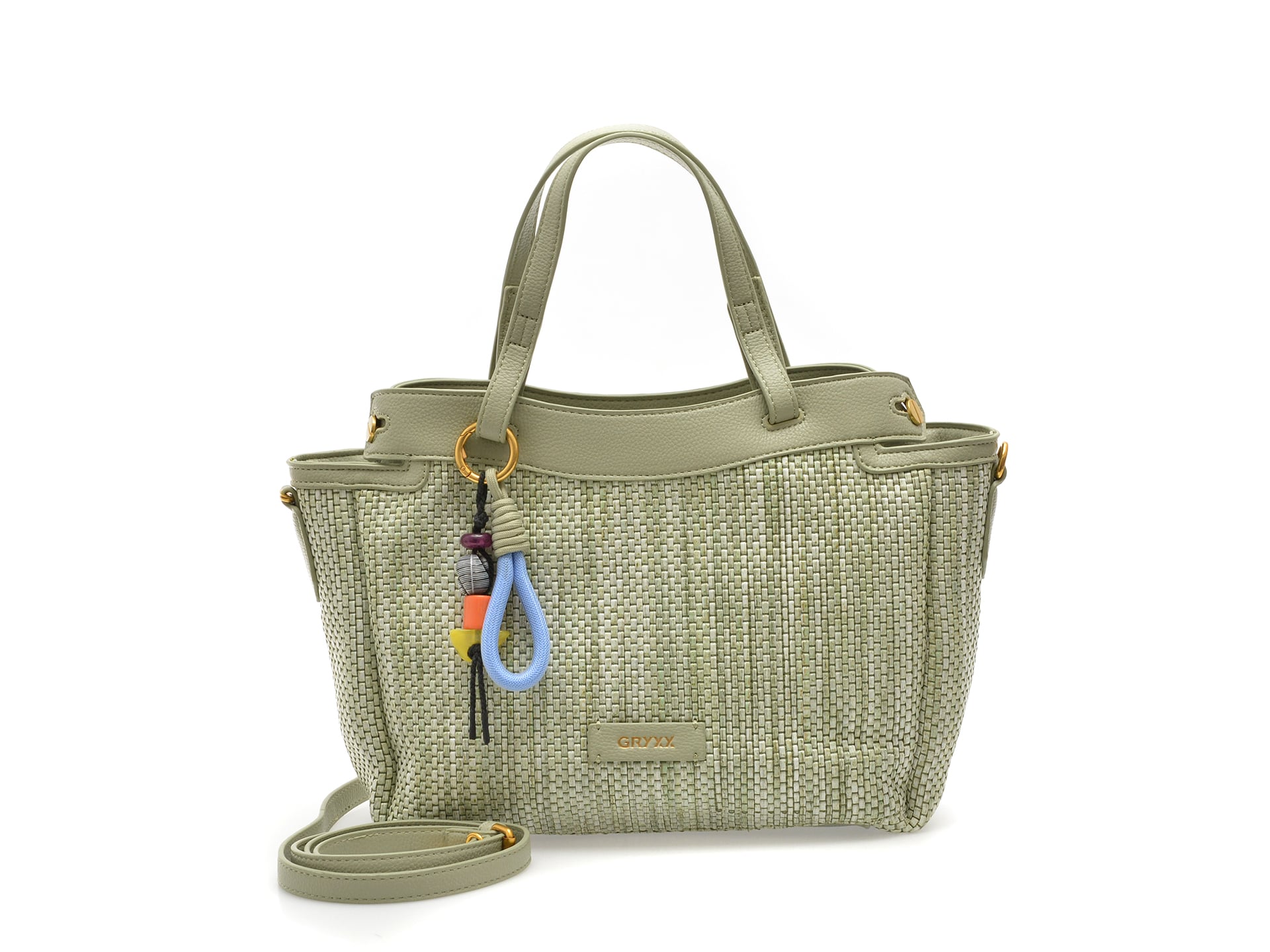 Geantă GRYXX Verde, Piele Ecologică, Model 8540