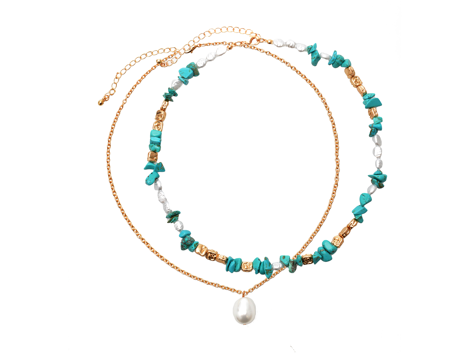 Colier ALDO auriu elegant - Stil sofisticat