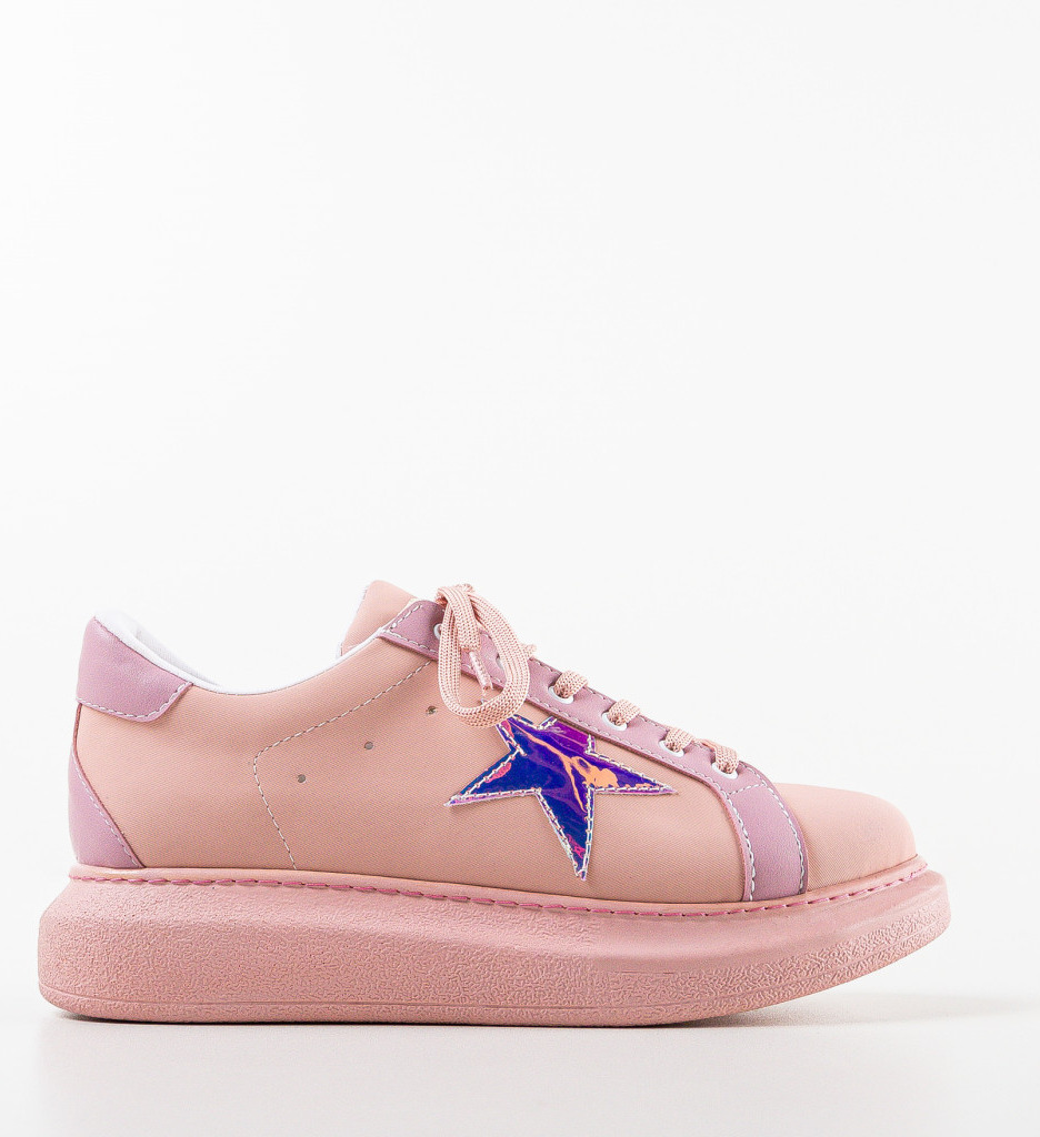 Sneakers Dama Feet Roz - Confort și Stil - imagine 5