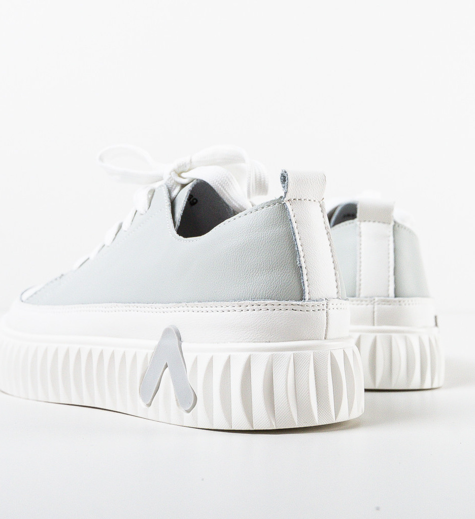 Sneakers Dama Colon Gri | Confort și Stil - imagine 5