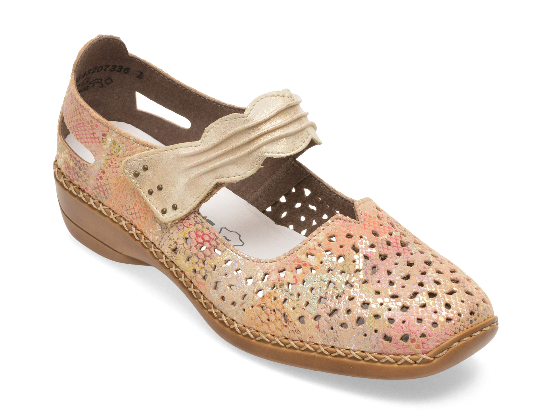 Pantofi Rieker Confort din Piele Naturala - imagine 3