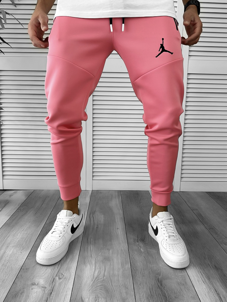 Pantaloni Trening Roz Conici Silon - Confort & Stil