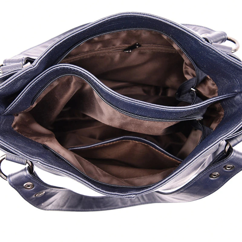Geanta dama Ailis GT2204 Delis, Negru, piele ecologica - imagine 7