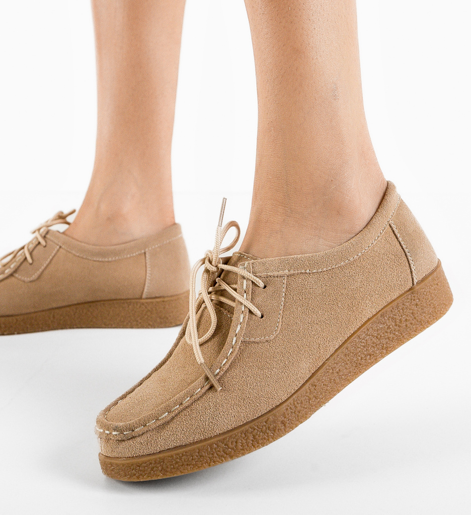 Pantofi Casual Neca Bej - Confort și Stil - imagine 4