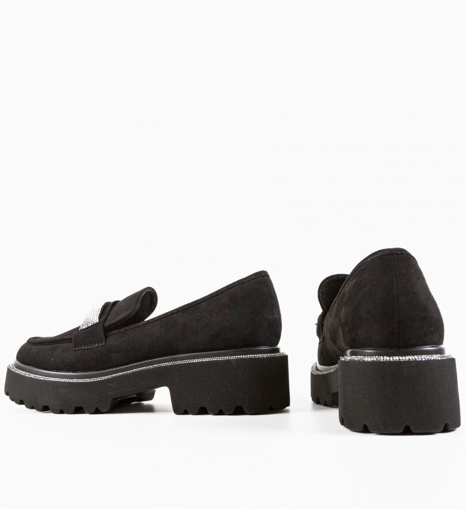 Pantofi Casual Smith Negri | Stilul Tău Zilnic - imagine 7